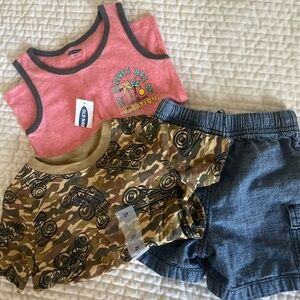 TODDLER BOY SIZE 2T SMALL SUMMER BUNDLE